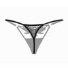 Sexy Embroidery Sexy Panties Real Temptation Fashion Hollow Thong Transparent Hip Underwear Women 2150
