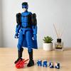 3D Printed Action Figure with Accessories Posable Cartoon Character Model Movable Joints Figure Decoration Collectible Gift for Animation Lovers