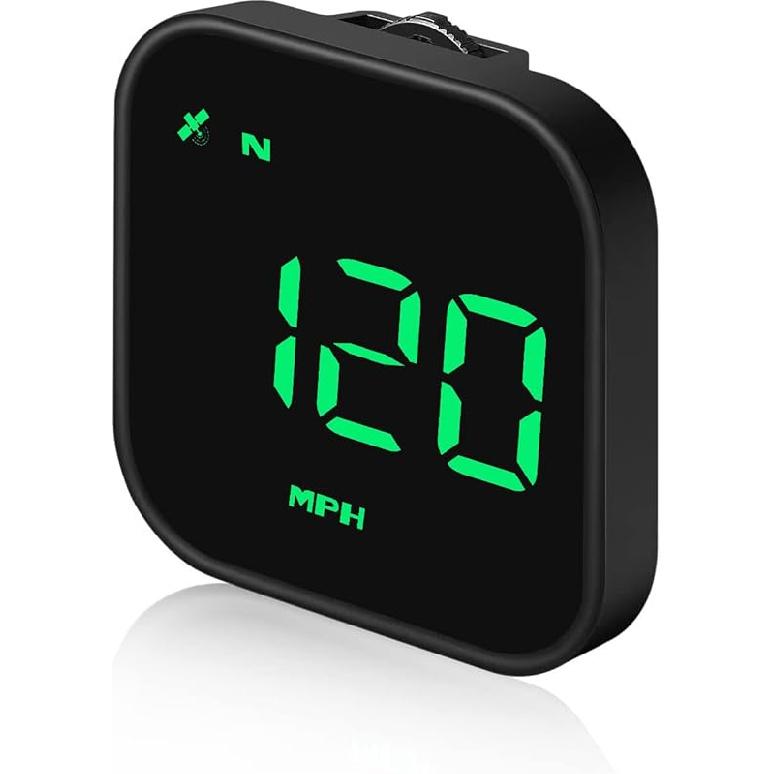 G4S Digital GPS Speedometer, New HUD Car Head Up Display with Digital Speed in MPH KPH, Universal for Cars Truck Electric Hybrid Automobile G4S-green