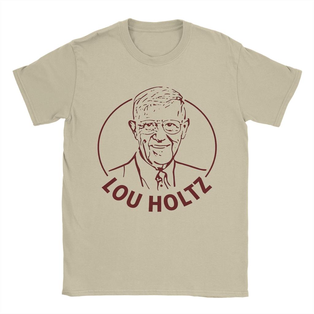 Lou Holtz 1937 2026 Unisex T Shirt Cool Tee Shirt Short Sleeve Round Neck TShirts Pure Cotton Printing Clothes