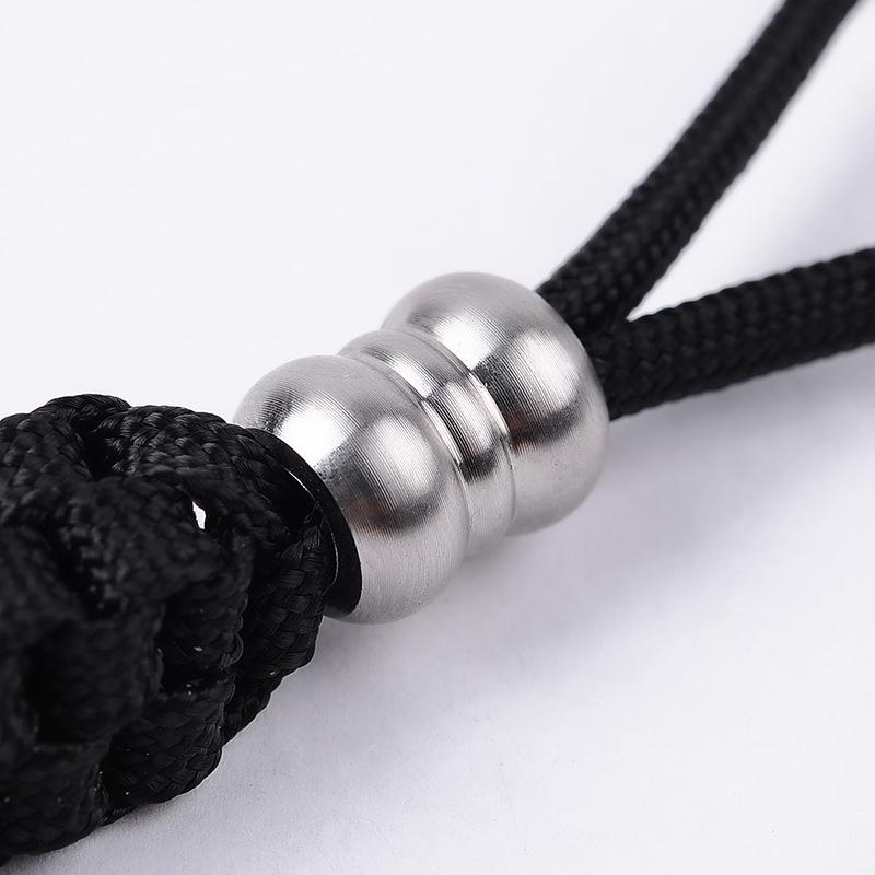 EDC Titanium Alloy TC4 Knife Lanyard: 4 Style Pendant Paracord Accessory