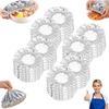 Thickened Aluminum Foil Food Cover - Thermal Insulation & Bug Dust Proof, Keep Warm Dish Cover for Dining Table, Food Grade B2M5