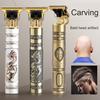 1 Set Hair Hair Clipper Zero Blade Distance Sharp Cutter No Stuck Hair Delicate Pattern Retro Push Cutter