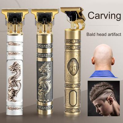 1 Set Hair Hair Clipper Zero Blade Distance Sharp Cutter No Stuck Hair Delicate Pattern Retro Push Cutter