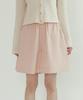 Lingseoul Wide Half Banded Pants-Pink