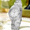Alloy Fashion Watch Set Bracelet Watch Waterproof Women's Jewelry Buckle Quartz Watch