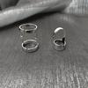 Armor-Knuckle-Joint Ring Double-Loop Activity Ring Halloween Cosplay Costume