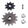 420 Chain Sprocket Set 9 and 13 Tooth Sprockets Nuts Short Keys for MY1016Z MY1018 Brushed Gear Motor