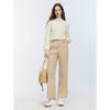 ELLE Women's French Commuter High-Waist Casual Pants