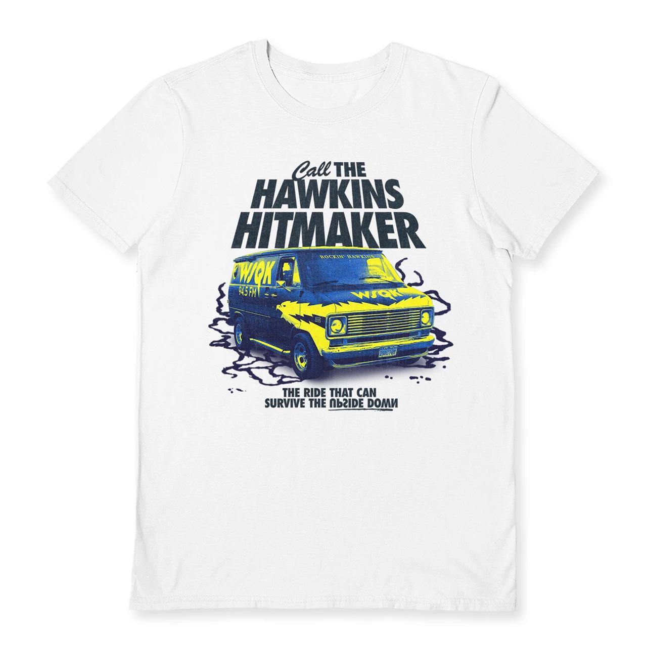 

Позвони Хитмейкеру Очень странные дела 5 Белая футболка футболка M