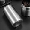 Odor Proof Double Deckel Tea Tins Airtight Double Lids Tea Caddies Container  Spice Storage
