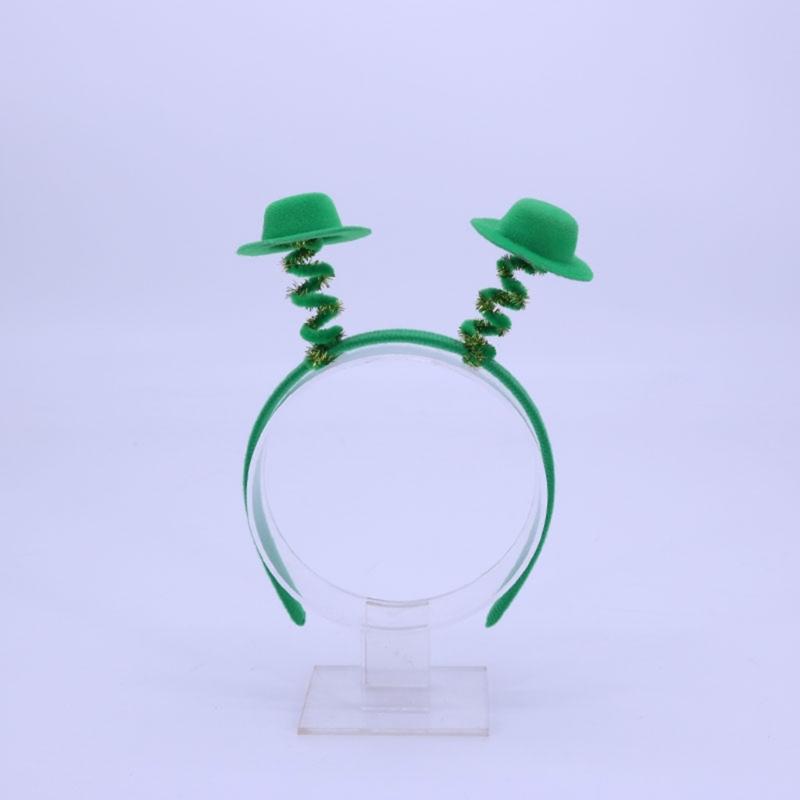 Carnival Saint Patricks Day Headband Party Hairband with Glitter Powder for Girl