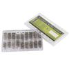 1800pcs/box Stainless Steel Mini Repair Screws Storage Case Watch Repair Kit  Eyeglass Repair