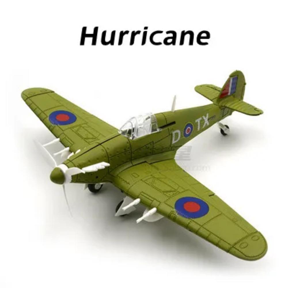 

4D 1/48 Винищувач Другої світової війни BF-109 Spitfire F4U Hurricane P-51 Збірна модель-пазл Військовий літак Іграшка