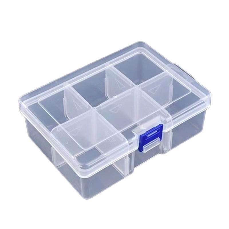 Tool Box Screw Organizer Removable Compartment Plastic Small Parts Organizer Hardware Organizer Box for Garage
