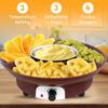 Chocolate Fondue Kits Electric Sets Large Capacity Lightweight Household Multiuse for Camping