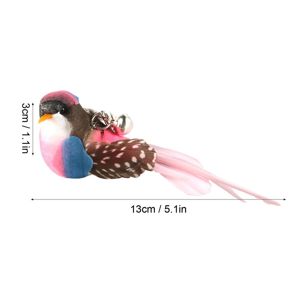 

Replacement Head For Funny Cat Stick Toy Various Kinds Cats Rod Feather Birds Teaser Toy For Kitten Pets Toy Supplies