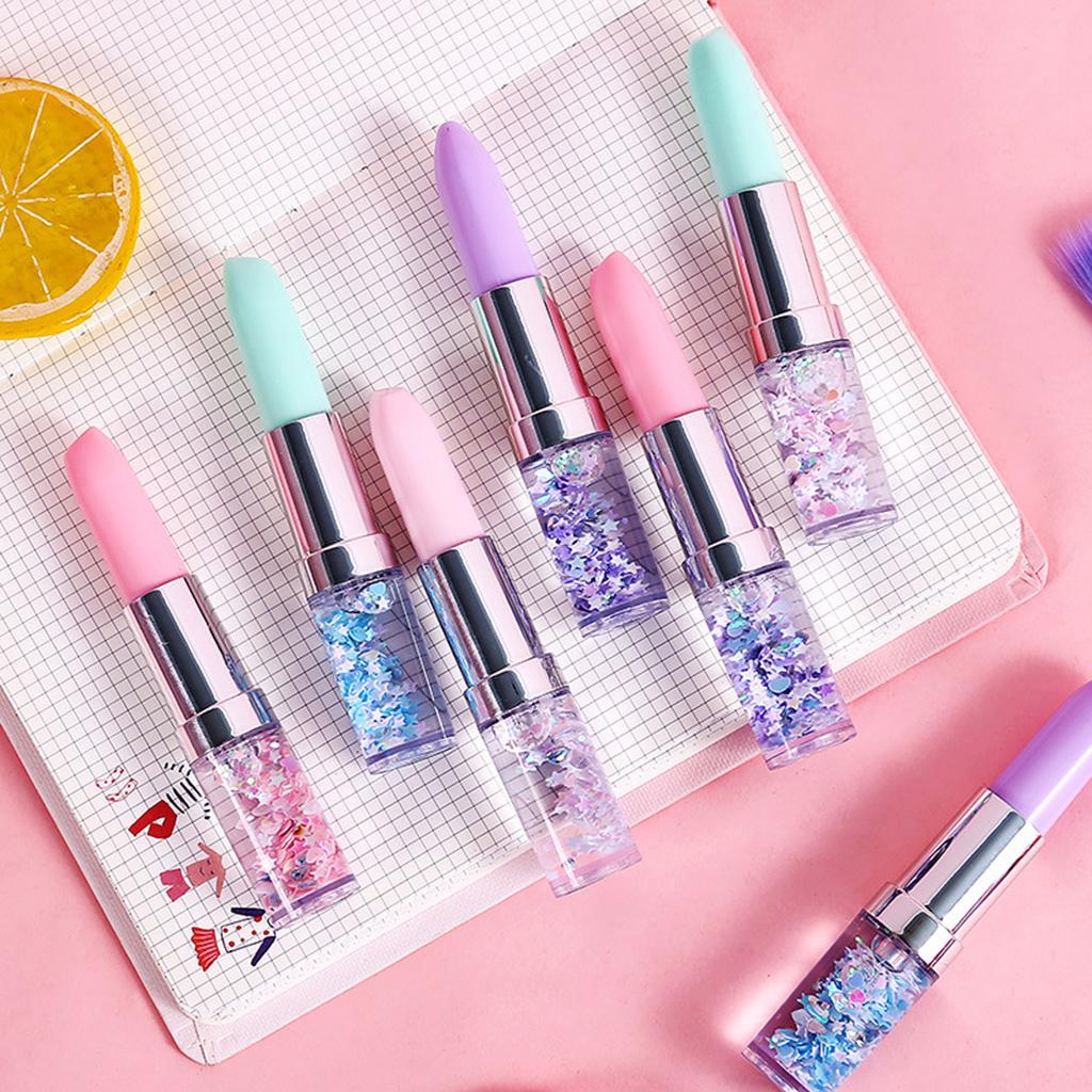 Gelové pero na rtěnku Kawaii pro Creative Oil Quicksand Colorful Cute Stationary 0,5 m
