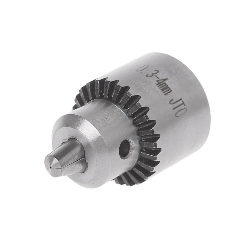 4x Micro Motor Drill Chuck Clamp 0.3-4mm With for Key 3.17mm Shaft Connecting Ro