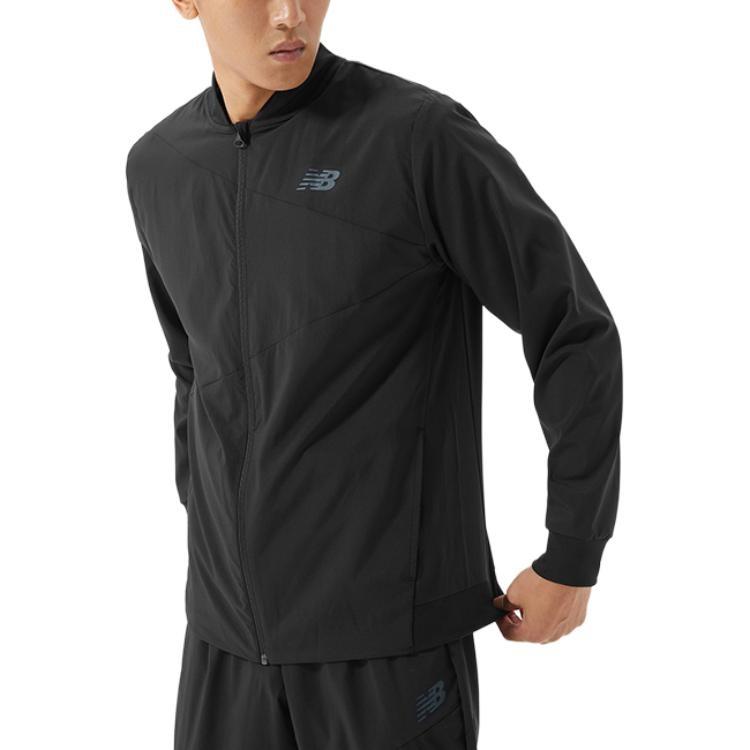 New Balance Sport Jacket Asia Sizing 'Black' Men's AMJ21010-BK