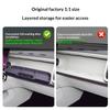For Leapmotor B10 B01 Lafa5 B05 Car Front Passenger Silicone Storage Box Expand Table Board Interior Modify Car Accessories