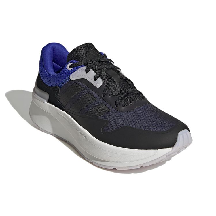 Adidas Znchill Lightmotion+ Comfortable Lightweight Durable Non-Slip Low-Top Running Shoes Women Sneaker Black Blue GZ4900