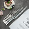 Kitchen Tongs Kitchen Utensils BBQ Tweezer Food Clip Kitchen Chief Tongs Stainless Steel Portable for Picnic Barbecue Cooking