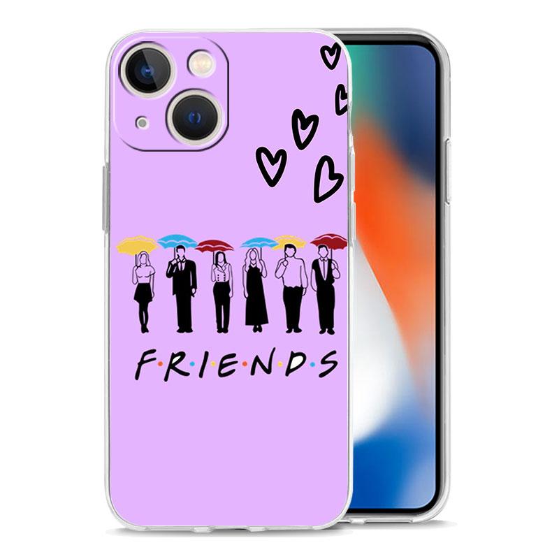 Custodia per Telefono Central Perk Coffee Friends Serie TV Per iPhone 17 16 15 11 12 14 13 Pro Max Mini X XS XR 7 Plus 17E Copertura Antiurto