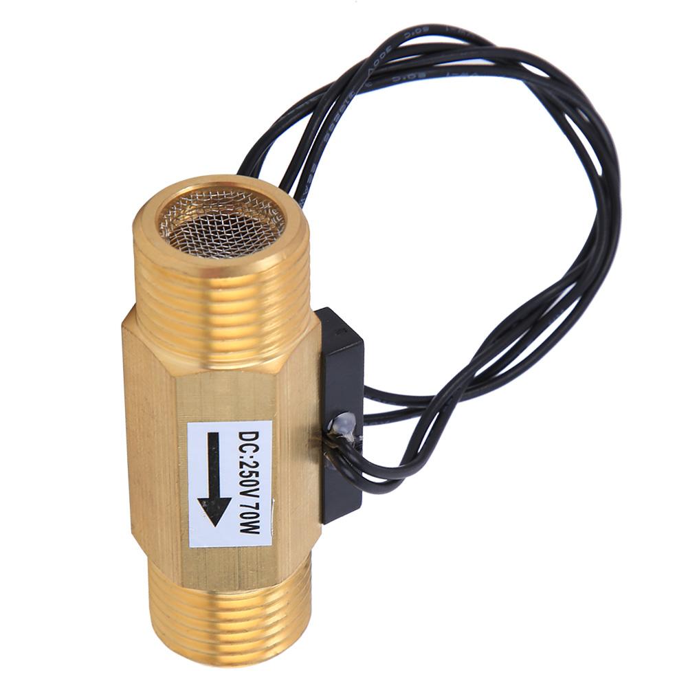 Water Flow Sensor Switch with 12inch Interface Electromagnetic Flowmeter Industrial Accessory