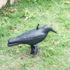 Decoration Simulation Plastic  Black Crow Raven Bird Repellent Pest Control Pigeon Repellent Garden Decoration Outdoor