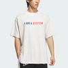 adidas Série Harden Camiseta Harden Basquete Gola Redonda Pulôver Manga Curta Camiseta Masculina Tops Branco JY2752