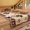 Self Inflating Air Bed with Built In Pump & Storage Bag Raised Flocked Airbed Elevated Blows Up Matress Camping Airbed