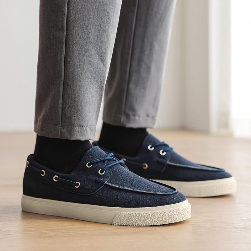 Men Casual Shoes Fashion Men Shoes Handmade Suede Genuine Leather Mens Loafers Moccasins Slip On Men's Flats Male Driving Shoes