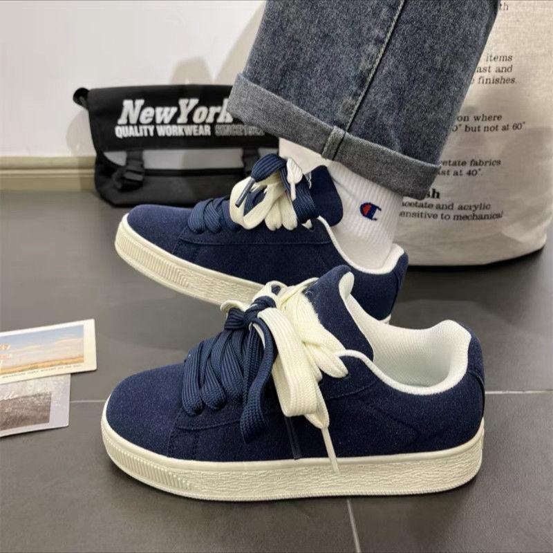 Retro Men's Platform Shoes Fashion Shallow Wedge Heel Casual Shoes Outdoor Lightweight Running Sneakers Zapatillas Para Hombre