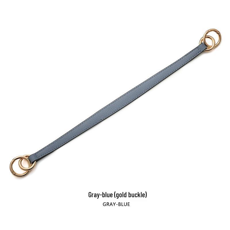 Litschi-Narben-Handtaschenriemen: Einzelschulter & Doppelring-Hardware