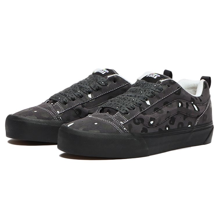 Vans Imran Potato X Knu-Skool VR3 LX Leopard - Asphalt Unisex Sneakers Black True-White VN0A7Q5JB3M