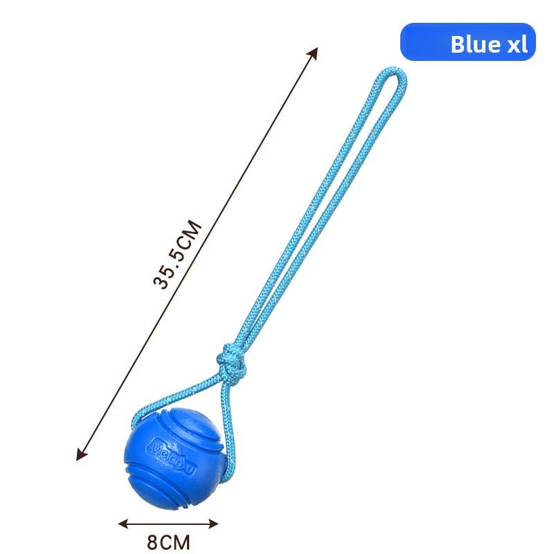 Pet Toy Balls, Rope Balls, Dog Interactive Toys, Reflective Rope Training, Dog Bite Force, Teeth Grinding, and Bite Resistance