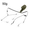 Complete Terminal Tackle Set Carp Fishing Feeder Basket Baits Cage Hook Rig Kit
