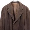 ARMANI Cordory tailored jacket Brown COLLEZIONI Men's Used