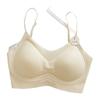 Non-magnetic ultra-thin jelly fixed cup, beautiful back tube top, thin seamless collection, nude summer