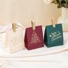 5Pcs Merry Christmas Gift Box For Wrapping Cookies And Candy Box Christmas Gift Bags