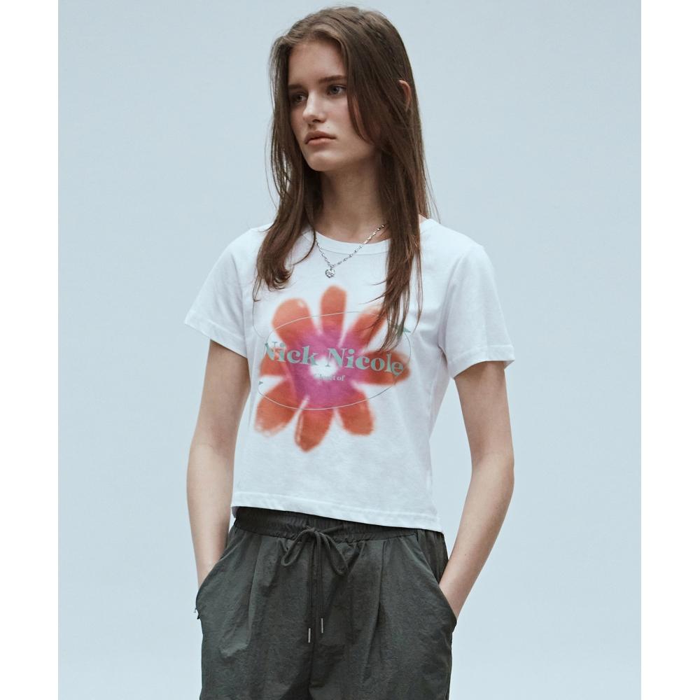 

NICKNICOLE NICOLE GRADATION FLOWER TORANGE