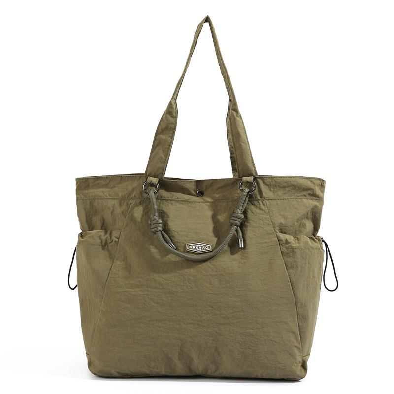 Tote bag women's bag summer new large-capacity lightweight commuter bag fashion casual simple shoulder bag