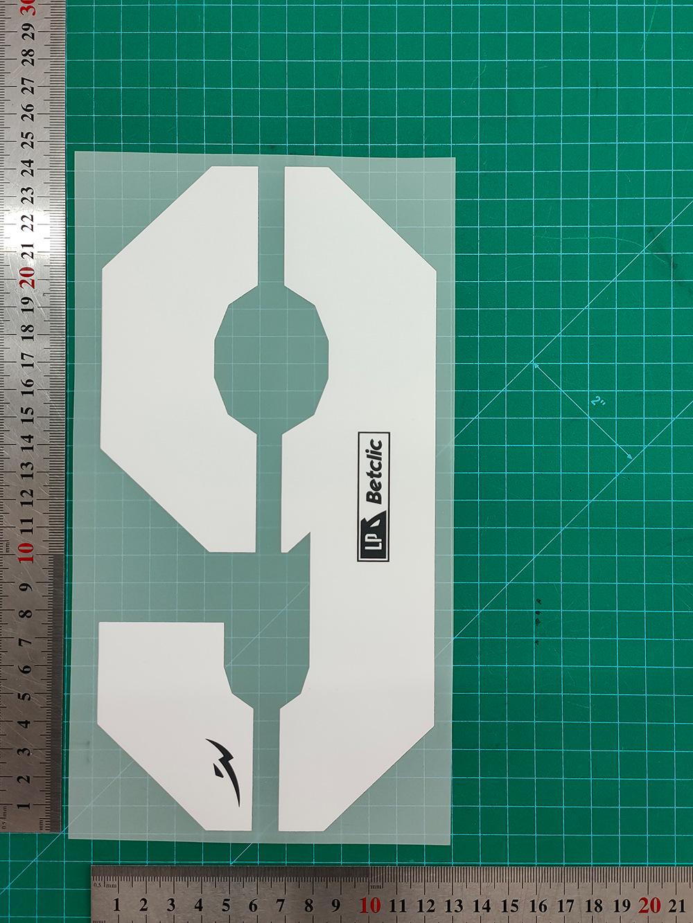 

Benfica Special Edition Adult Jersey Number & Letter Heat Transfer Stickers (25-26)