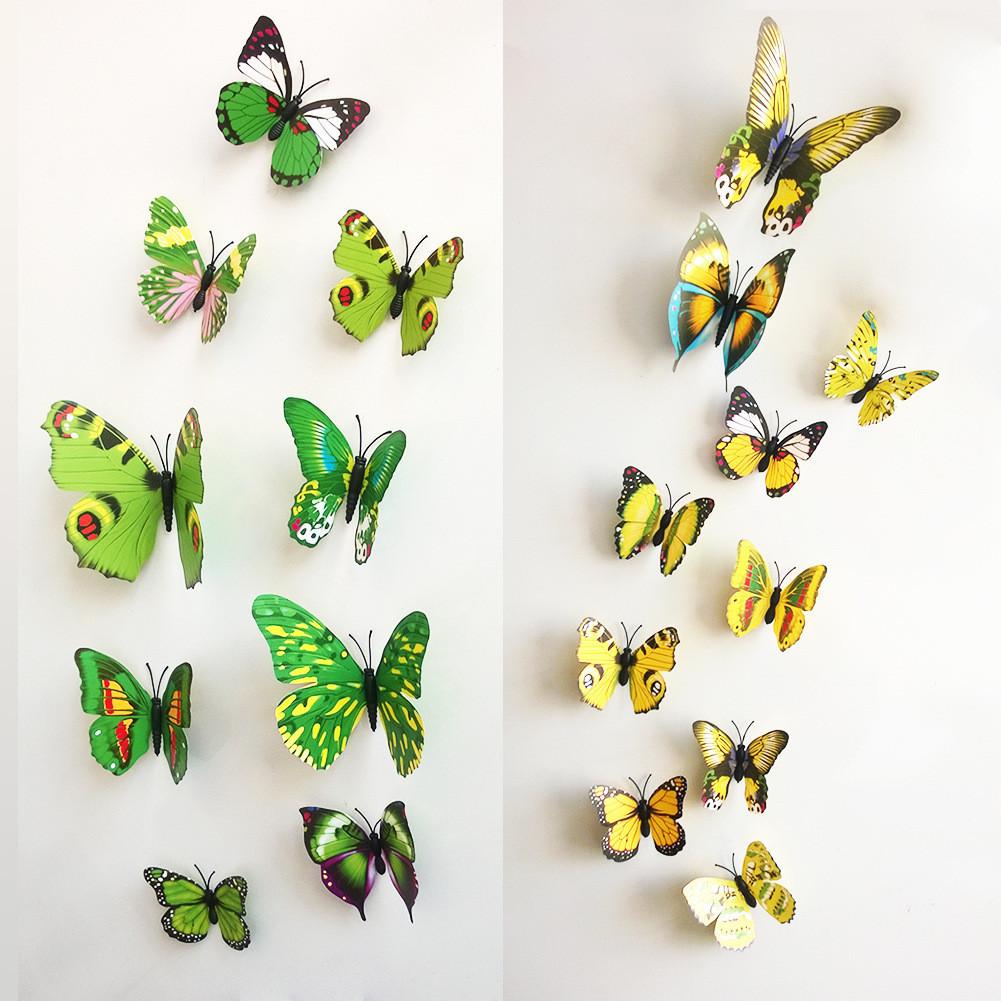 Realistic 9cm Butterfly 3d Home Decor Modern Minimalist Style Refrigerator Magnet