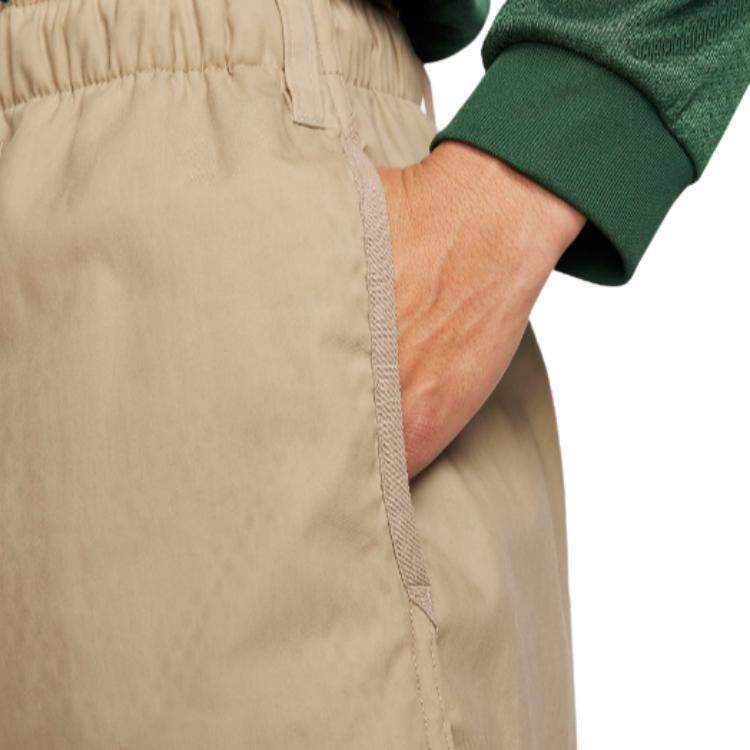 Nike Solid Color Zip Multi-Pocket Casual Cargo Pants Men Bottoms Khaki FN2615-247