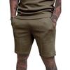 Men'S New Summer Casual Quick Drying Workwear Retro Sports And Fitness Daily Solid Color Breathable Shorts Beach Pants