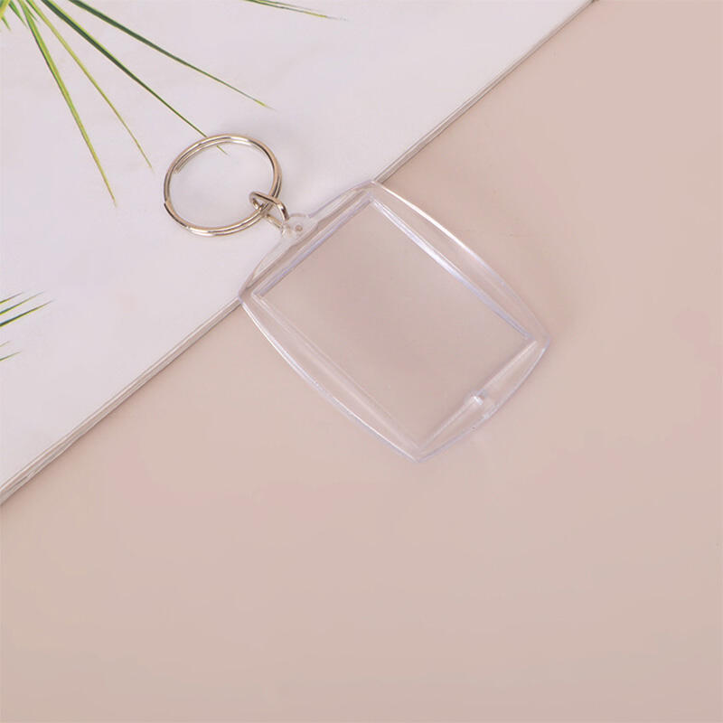 DIY Acryl Ausweisfoto Schlüsselanhänger, Zertifikathalter, Bilderrahmen Schlüsselanhänger, Ausweiskarte