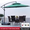 Outdoor Patio Double-Top Sunshade Umbrella