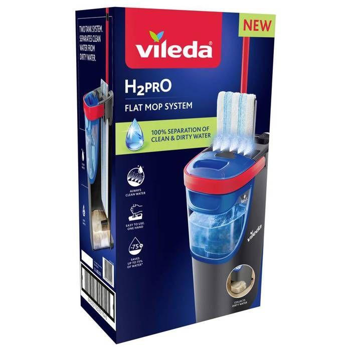 Vileda 175775 H2PRO Flat Mop Balai-serpilière 1 Pc(s)